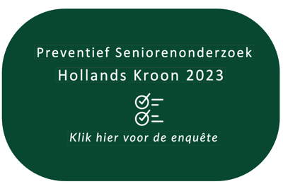 Preventief seniorenonderzoek enquete Hollands Kroon 2023