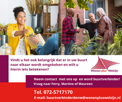 Word buurtverbinder in Dijk en Waard!